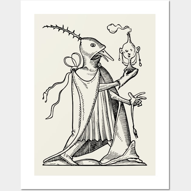 Grotesque #94 The Drolatic Dreams of Pantagruel (1565) Wall Art by n23tees